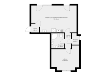 Pronájem bytu 2+kk v osobním vlastnictví 47 m², Praha 6 - Ruzyně