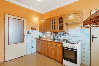 Kuchyně - Prodej bytu 3+1 v osobním vlastnictví 88 m², Valdice
