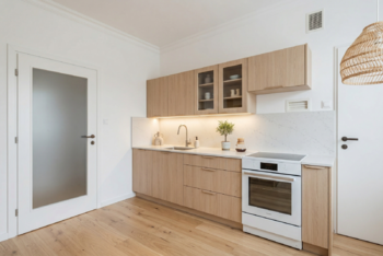 VIZUALIZACE - Kuchyně - Prodej bytu 3+1 v osobním vlastnictví 88 m², Valdice