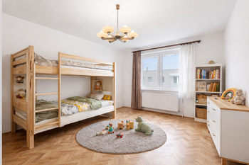 VIZUALIZACE - Pokoj - Prodej bytu 3+1 v osobním vlastnictví 88 m², Valdice