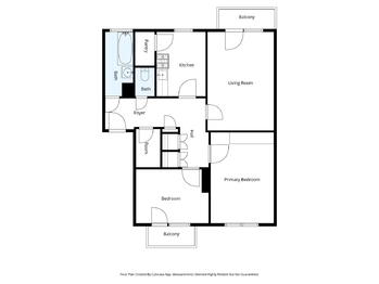 Plánek bytu - Prodej bytu 3+1 v osobním vlastnictví 88 m², Valdice