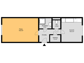 Prodej bytu 1+1 v osobním vlastnictví 42 m², Žatec