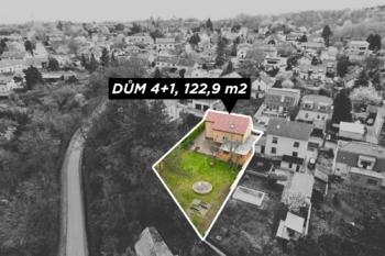 vyznačená nemovitost - Prodej domu 123 m², Roztoky