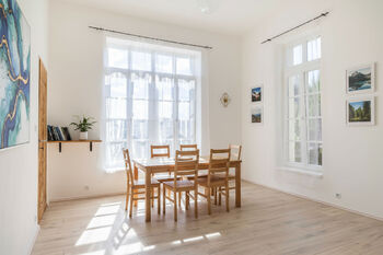 Vizualizace - Obytný prostor II. - Prodej bytu 1+kk v osobním vlastnictví 28 m², Vráž