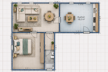 Pronájem bytu 2+1 v osobním vlastnictví 59 m², Aš