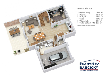 Prodej domu 149 m², Praha 10 - Kolovraty