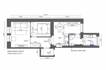 Prodej bytu 2+kk v osobním vlastnictví 44 m², Karlovy Vary