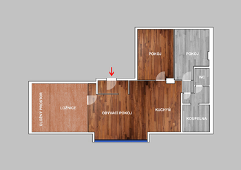 Prodej bytu 4+kk v osobním vlastnictví 84 m², Rousínov