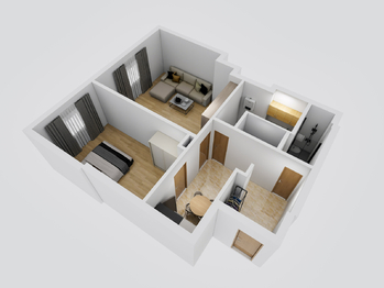 Prodej bytu 2+1 v osobním vlastnictví 60 m², Praha 5 - Košíře