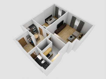 Prodej bytu 2+1 v osobním vlastnictví 60 m², Praha 5 - Košíře