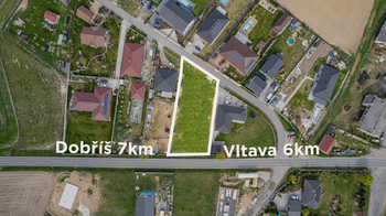 Pronájem pozemku 1188 m², Drhovy