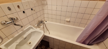 Koupelna - Prodej bytu 3+1 v osobním vlastnictví 72 m², Kojetín