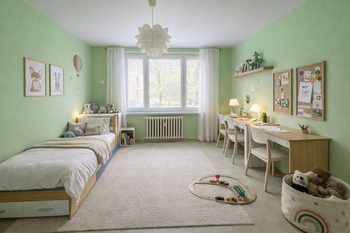 vizualizace - Prodej bytu 3+1 v družstevním vlastnictví 76 m², Orlová