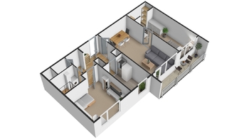 Prodej bytu 3+1 v družstevním vlastnictví 67 m², Praha 8 - Troja