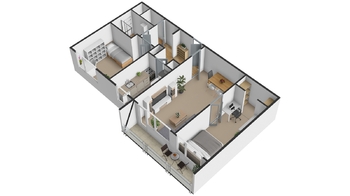 Prodej bytu 3+1 v družstevním vlastnictví 67 m², Praha 8 - Troja