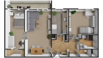 Prodej bytu 3+1 v družstevním vlastnictví 67 m², Praha 8 - Troja