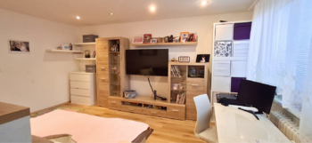 Obývací pokoj - Pronájem bytu 3+kk v osobním vlastnictví 76 m², Praha 4 - Libuš