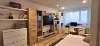 Obývací pokoj - Pronájem bytu 3+kk v osobním vlastnictví 76 m², Praha 4 - Libuš