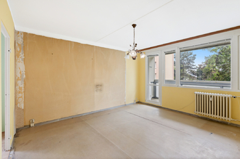 obývací pokoj - Prodej bytu 3+1 v družstevním vlastnictví 53 m², Brandýs nad Labem-Stará Boleslav