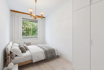 vizualizace ložnice - Prodej bytu 3+1 v družstevním vlastnictví 53 m², Brandýs nad Labem-Stará Boleslav