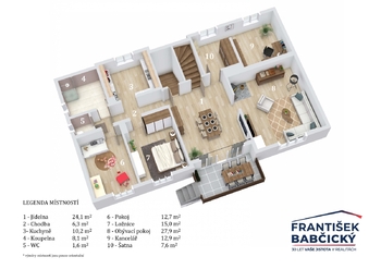 Prodej domu 238 m², Praha 10 - Kolovraty