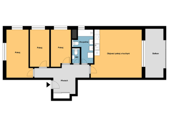 Pronájem bytu 4+kk v osobním vlastnictví 100 m², Praha 5 - Slivenec