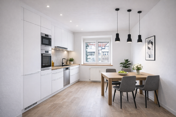 Vizualizace - Prodej bytu 2+1 v osobním vlastnictví 58 m², Praha 6 - Dejvice