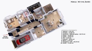 Prodej domu 105 m², Ševětín
