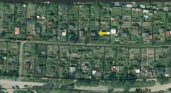mapa Mikulky (ČÚZK) - Prodej chaty / chalupy 19 m², Plzeň