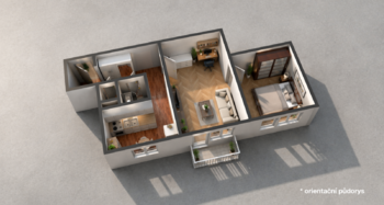 Prodej bytu 2+1 v osobním vlastnictví 50 m², Šternberk