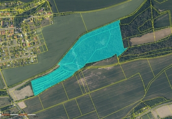 Hrdlív - Prodej pozemku 77543 m², Hrdlív