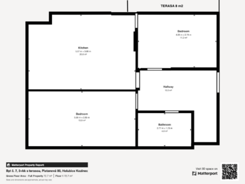 Pronájem bytu 3+kk v osobním vlastnictví 63 m², Holubice