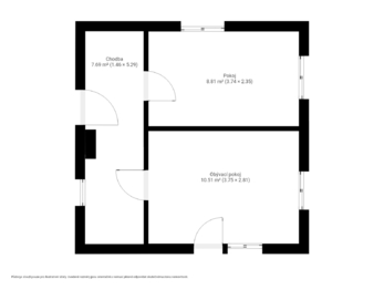 Prodej pozemku 708 m², Zlín