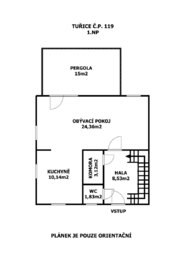 Prodej domu 111 m², Tuřice