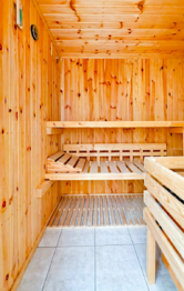 wellness část - sauna - Prodej domu 290 m², Ústí nad Labem