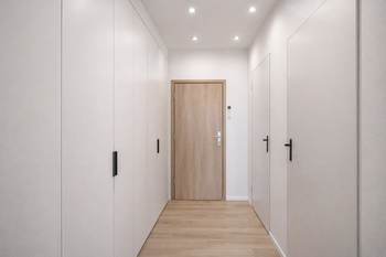 Vizualizace - předsíň - Prodej bytu 2+kk v osobním vlastnictví 47 m², Praha 7 - Holešovice