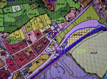 Prodej pozemku 1231 m², Ústí nad Labem