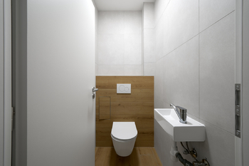 Toaleta - Pronájem bytu 3+kk v osobním vlastnictví 51 m², Hradec Králové