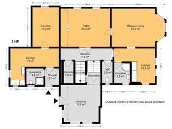 Prodej domu 199 m², Loučovice