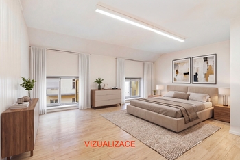 vizualizace - Prodej nájemního domu 214 m², Praha 5 - Smíchov