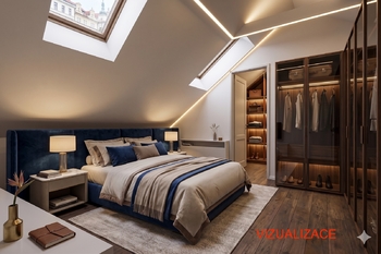 vizualizace  - Prodej nájemního domu 214 m², Praha 5 - Smíchov