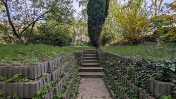 Dvur s orinetací okna  - Prodej malého objektu 250 m², Praha 3 - Žižkov