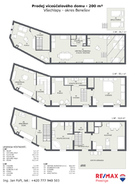 Prodej domu 200 m², Všechlapy
