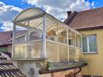 Zastřešená terasa - Prodej domu 120 m², Brodek u Prostějova