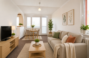 vizualizace - Pronájem bytu 2+1 v osobním vlastnictví 57 m², Kladno