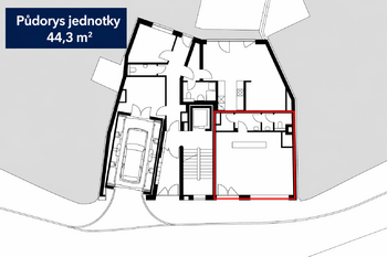 Prodej obchodních prostor 44 m², Brno