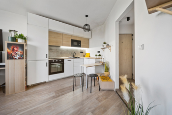Kuchyně - Prodej bytu 1+1 v osobním vlastnictví 33 m², Kroměříž