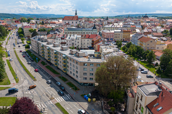 Venkovní budova - Prodej bytu 1+1 v osobním vlastnictví 33 m², Kroměříž