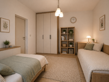 Vizualizace - Prodej bytu 2+1 v osobním vlastnictví 52 m², Praha 4 - Krč