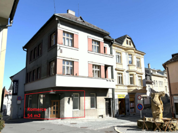 Pronájem obchodních prostor 54 m², Vimperk